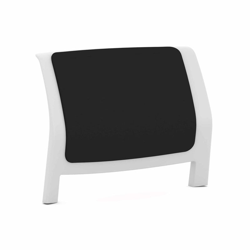 Game Chair Back Shell with Fabric Insert