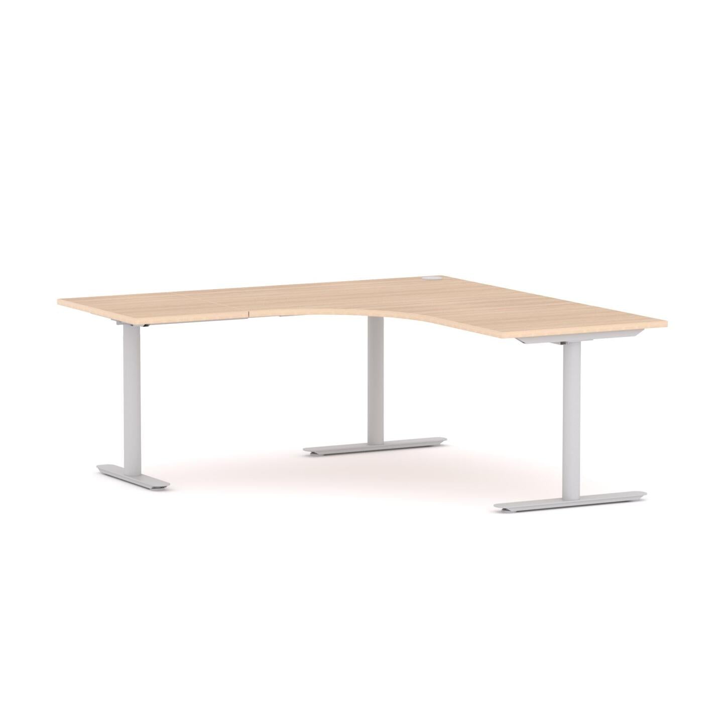 Agile Fixed Round 90° Workstation