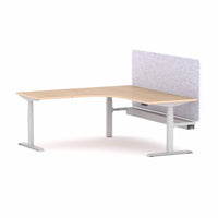 Klass 3C/2M Electric 90Deg Workstation With AcousiQ Screen