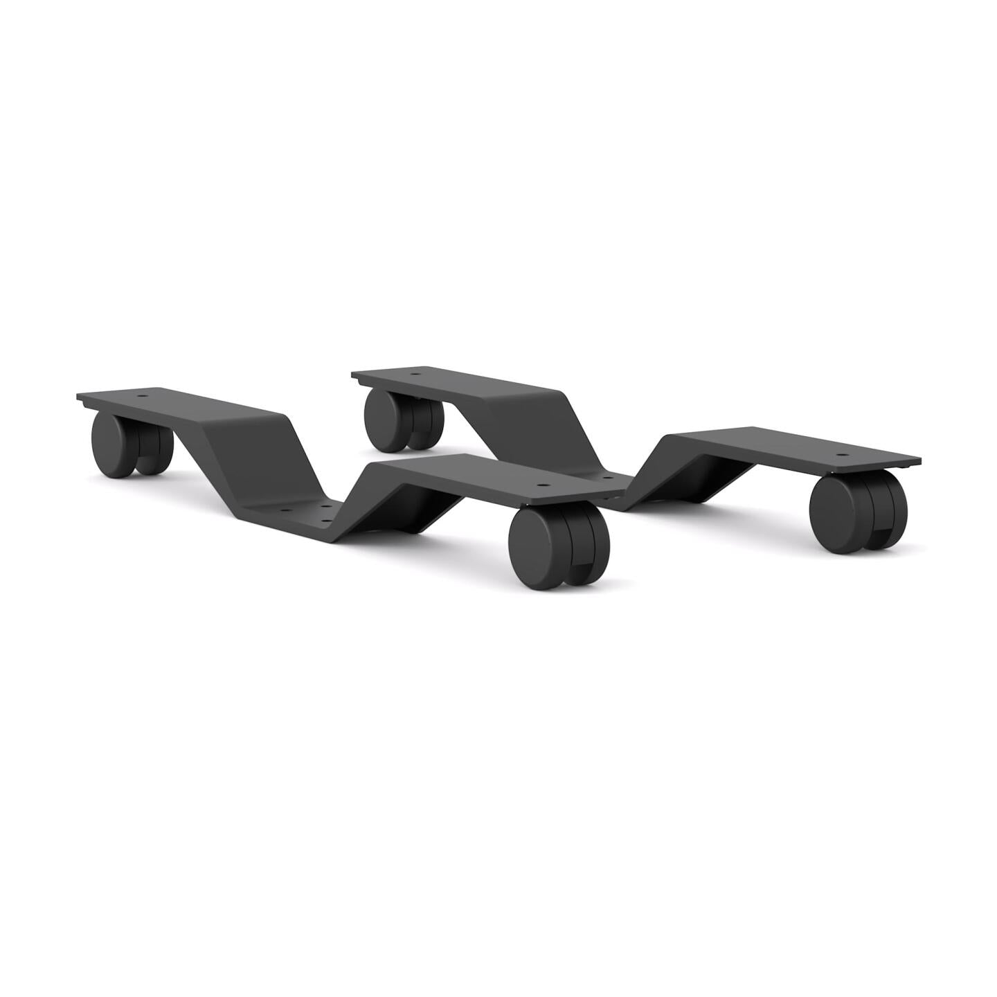 AgileMotion+ Feet Pair with Castors for Single Workstation