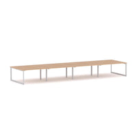 Anvil 8-Person Double-sided Desk Workstation