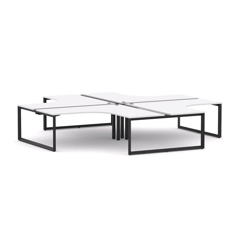 Anvil 4-Person 90Deg Workstation