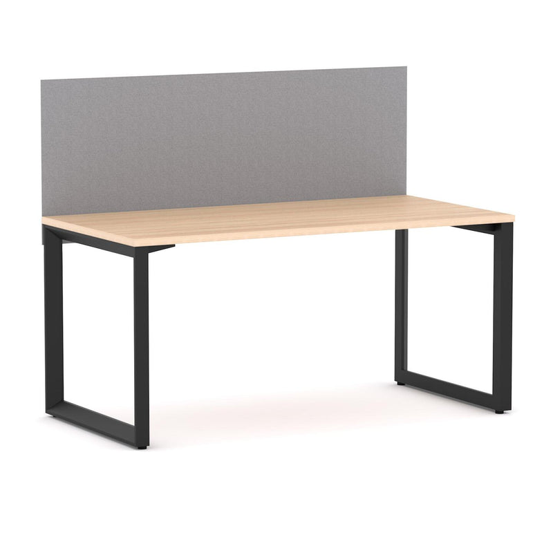 Anvil 1 User Single Desk, 50x50mm Triangular Loop Leg Design. Includes: Edge25 Screen