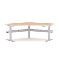 AgileMotion+ 3C/2M Electric Rectangle 120° Workstation