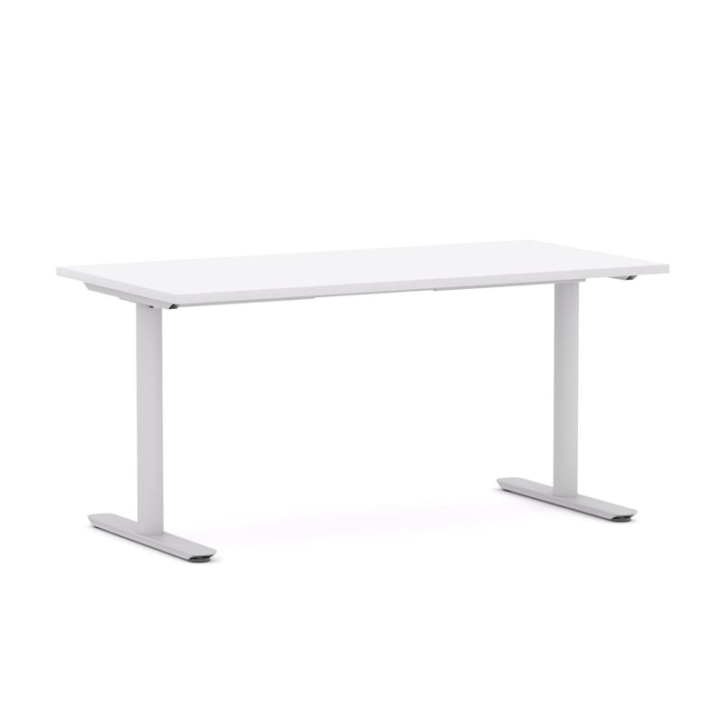 Agile Fixed Round Straight Workstation