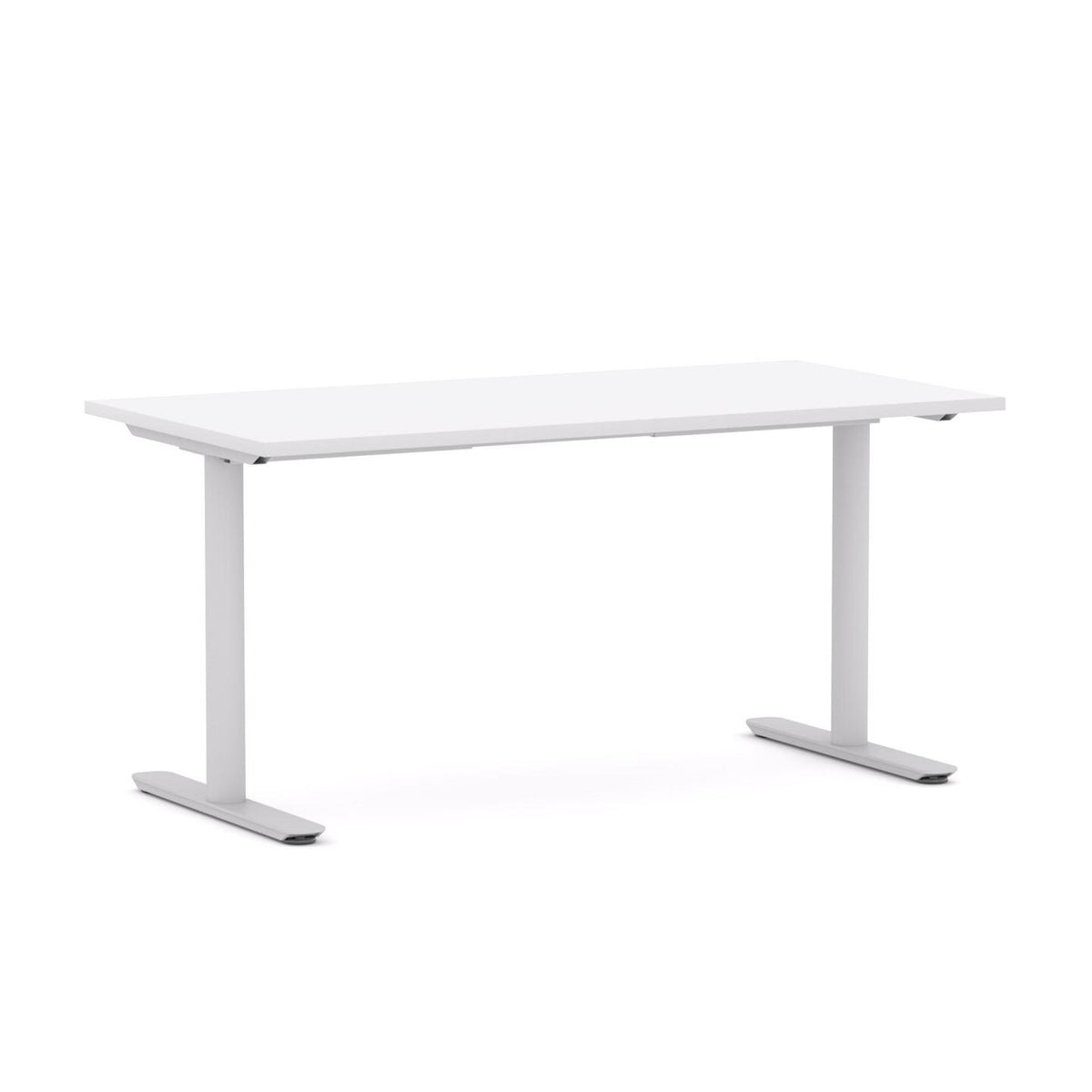 Agile Fixed Round Straight Workstation