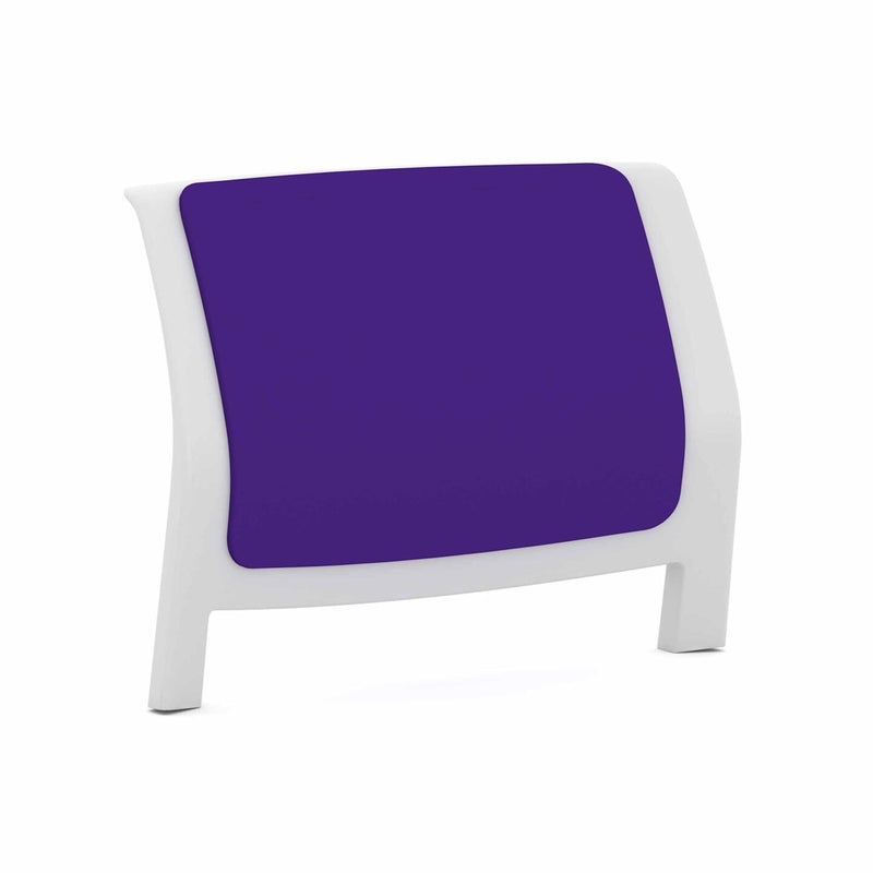 Game Chair Back Shell with Fabric Insert