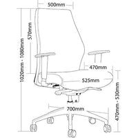 Regal Synchron Mechanism Executive Chair