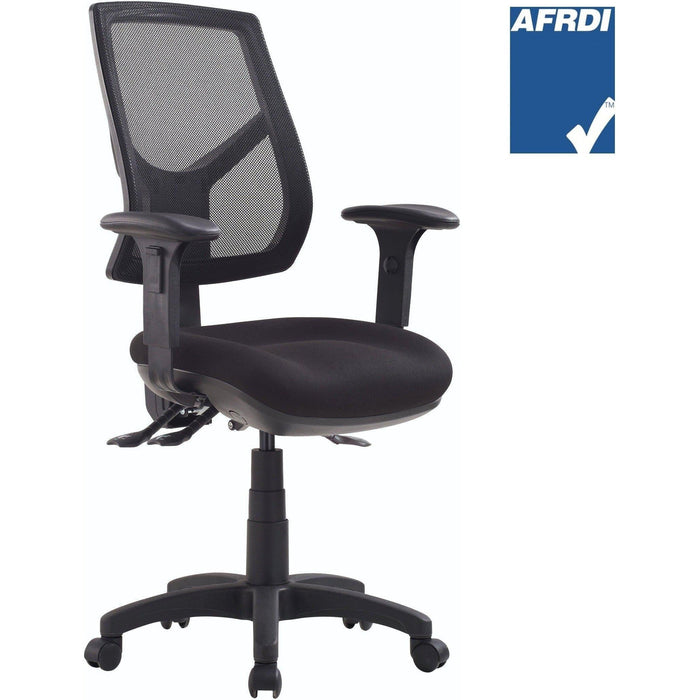 S48 Rio Chair Rio Range - Office Ergonomic Mesh Desk Chair, Style Ergonomics
