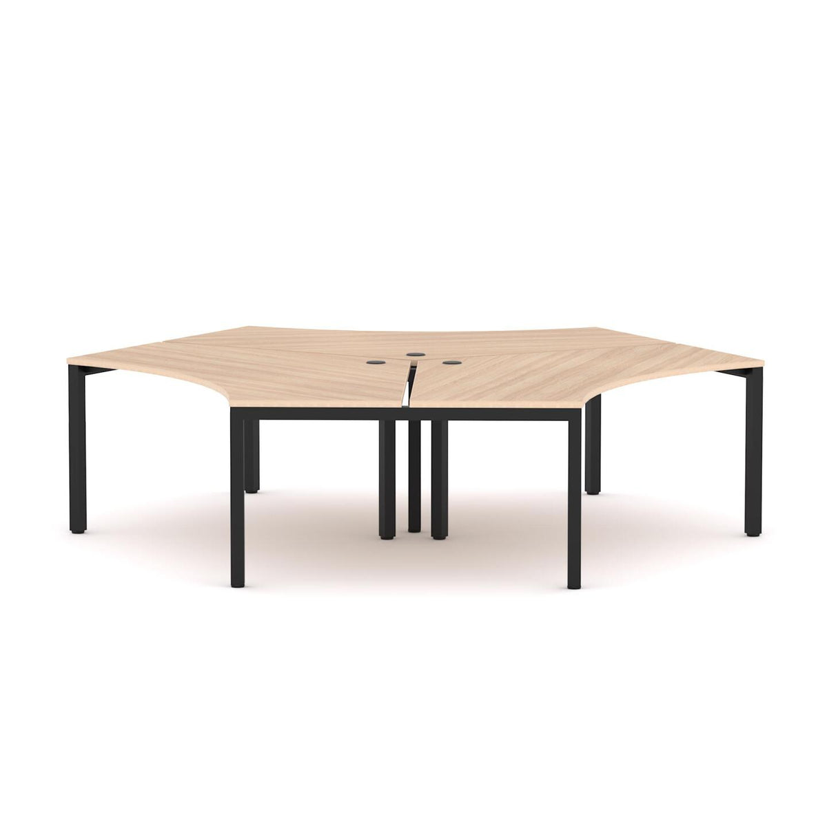 Axis 3-Person 120Deg Workstation