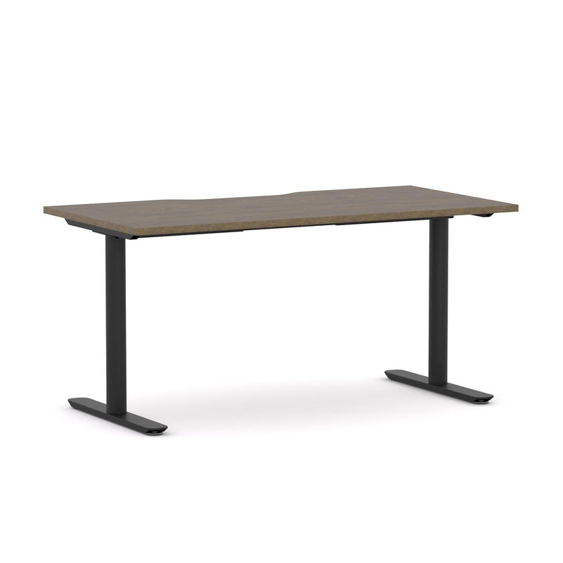 Agile Fixed Round Straight Workstation