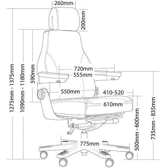 Stanza Heavy Duty Multi-Shift Chair