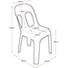 Set of 10 Heavy Duty Poly Chairs - PIPEE