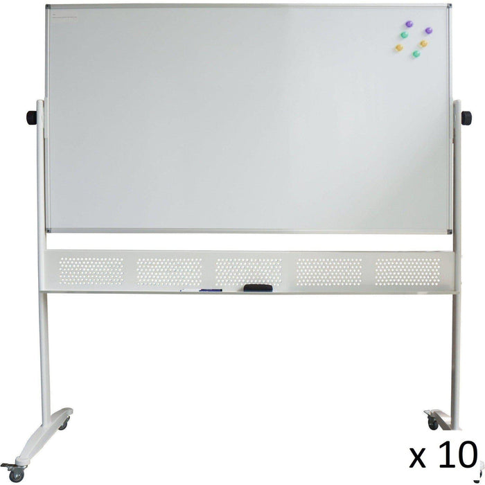 Set of 10 Standard Mobile Whiteboards