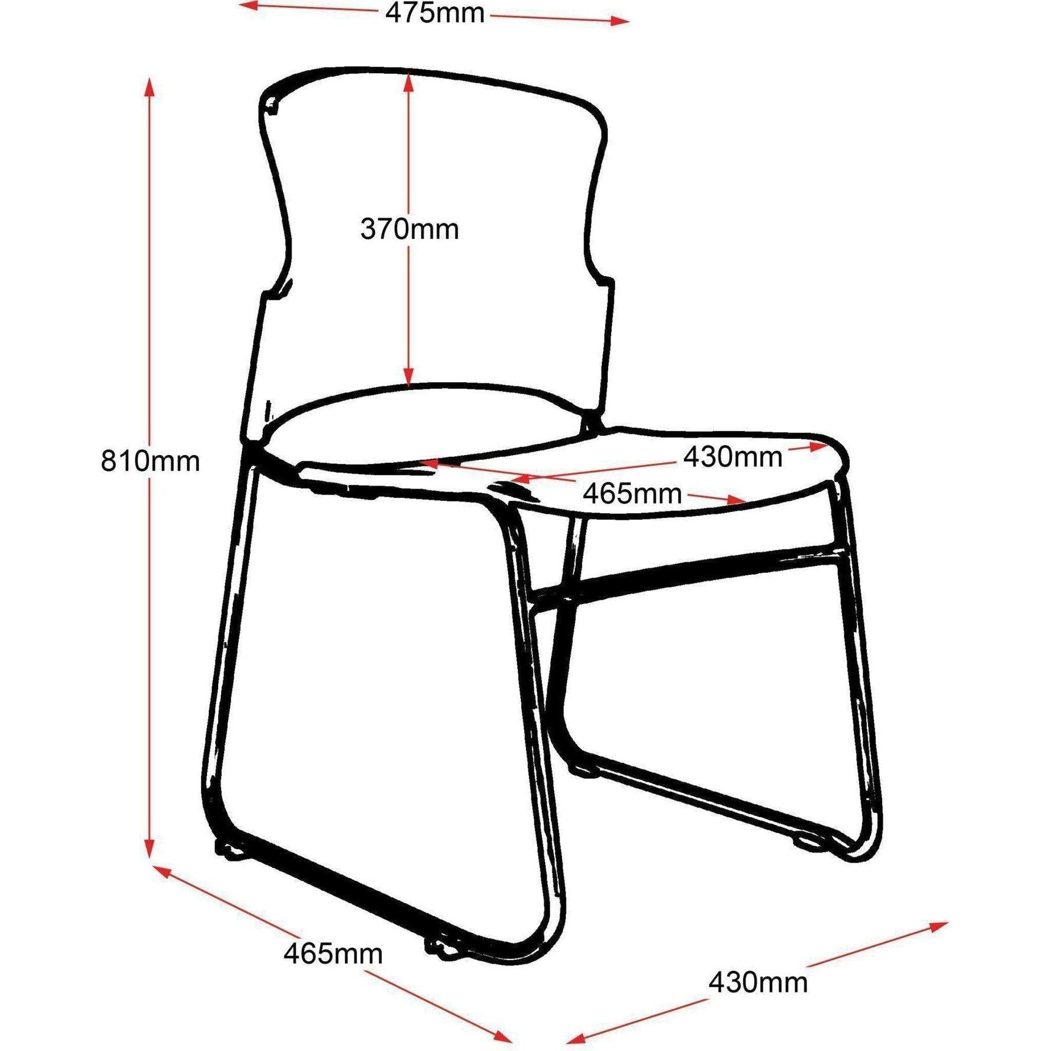 Set of 10 Zing Chairs