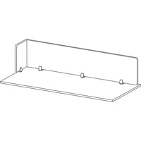 SANA Serenity Side Bar Above Desk (Without Brackets)