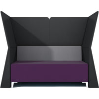 Simple 2 Seater Lounge with Corner Screens