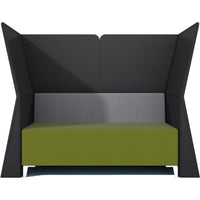 Simple 2 Seater Lounge with Corner Screens