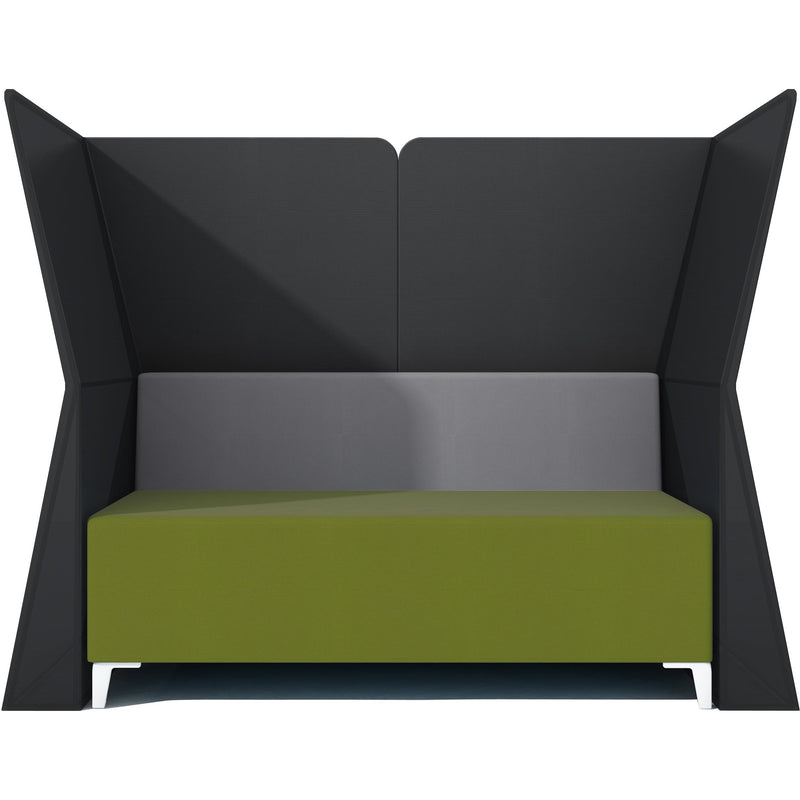 Simple 2 Seater Lounge with Corner Screens