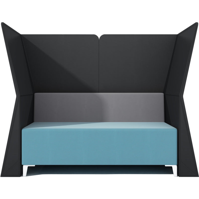 Simple 2 Seater Lounge with Corner Screens