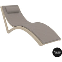Slim Sunlounger ( Pack of 2 chairs )