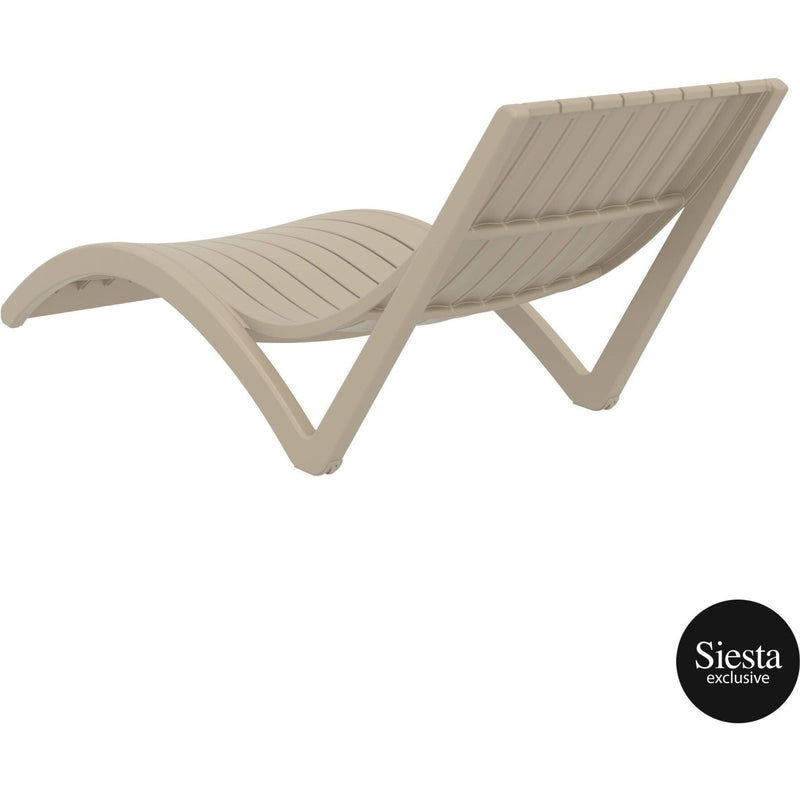 Slim Sunlounger ( Pack of 2 chairs )