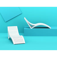 Slim Sunlounger ( Pack of 2 chairs )