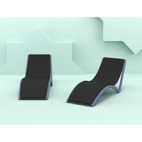 Slim Sunlounger ( Pack of 2 chairs )