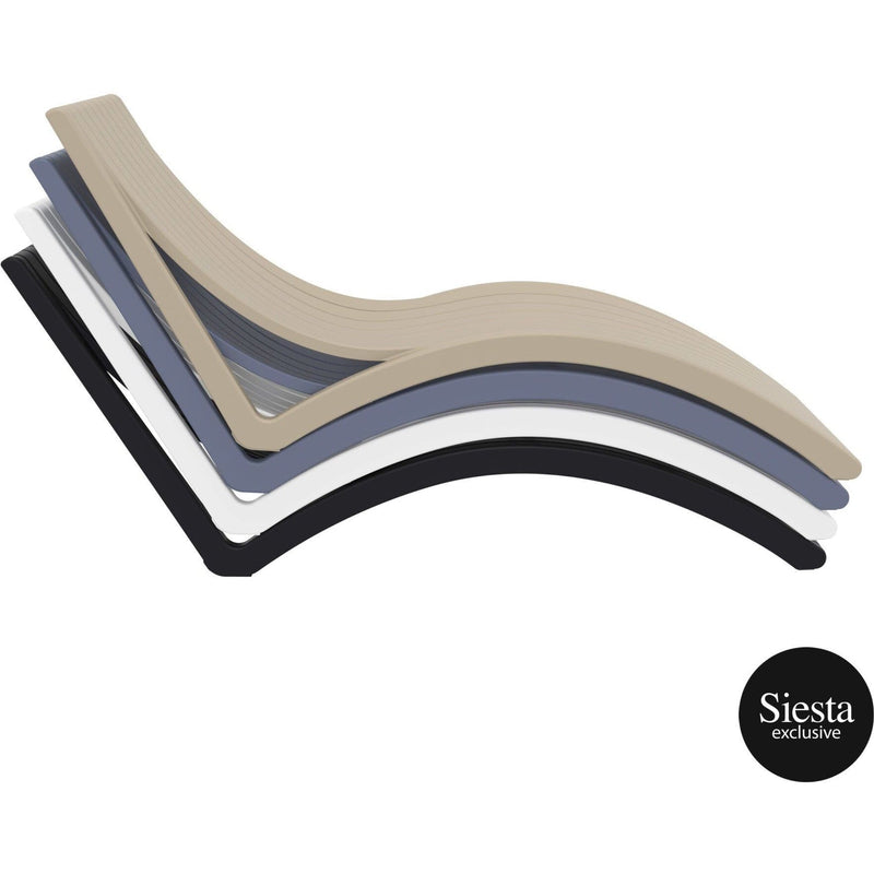 Slim Sunlounger ( Pack of 2 chairs )