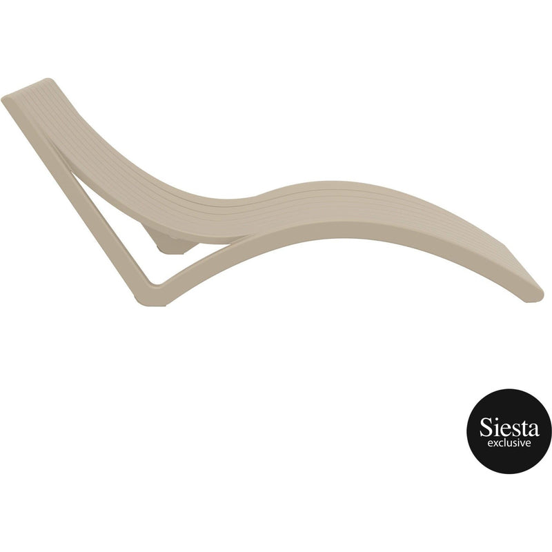 Slim Sunlounger ( Pack of 2 chairs )