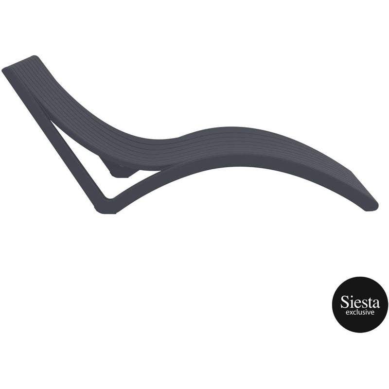 Slim Sunlounger ( Pack of 2 chairs )