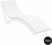 Slim Sunlounger with Cushion