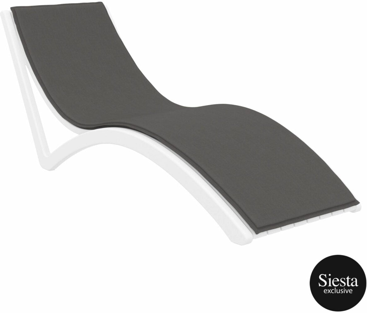 Slim Sunlounger with Cushion