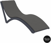 Slim Sunlounger with Cushion