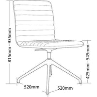 Smoke Black Base Breakout Chair