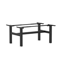 Agile Fixed Rectangle 2-Person Double-sided Desk Workstation - Frame Only