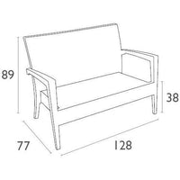Tequila Lounge Sofa - No Cushion