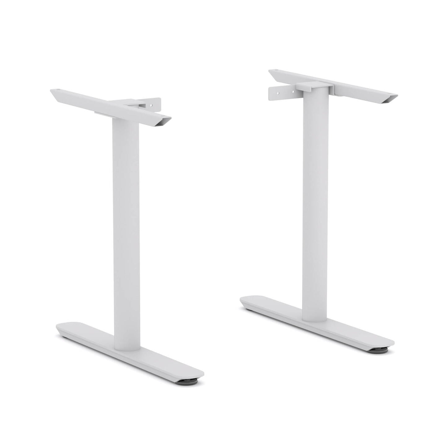 Agile Fixed Round End Leg Set for Single Workstation