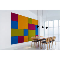 Unframed Wrapped Smooth Velour Pinboard