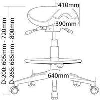 CAD Stool -  Saddle Seat