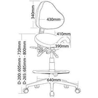 STAGE Stool - Saddle Seat