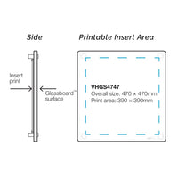 Lumiere Switch Non-Magnetic Glassboard