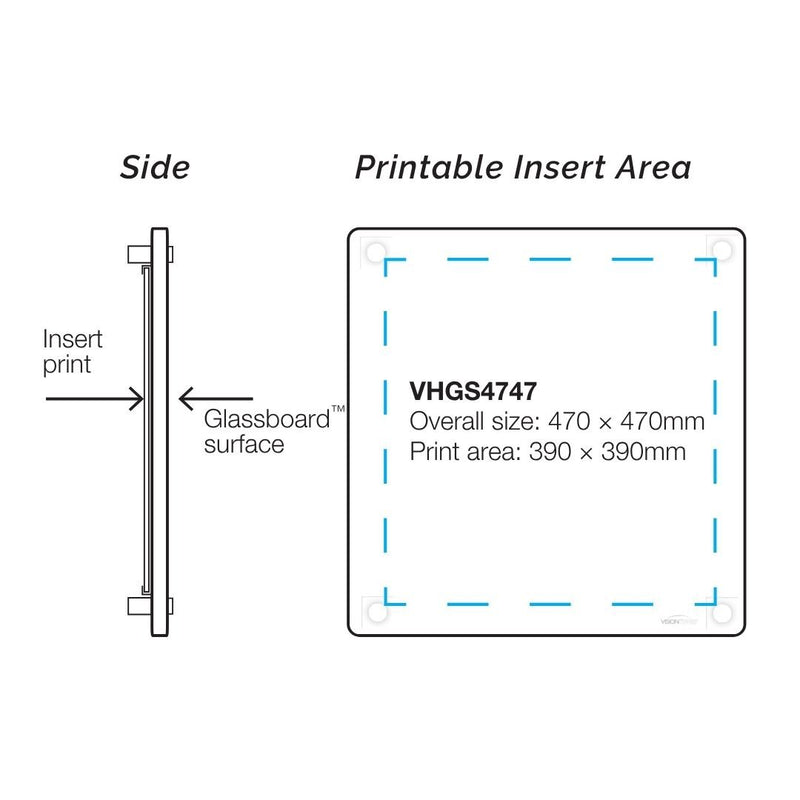 Lumiere Switch Non-Magnetic Glassboard