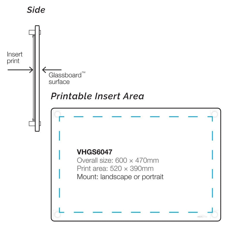 Lumiere Switch Non-Magnetic Glassboard