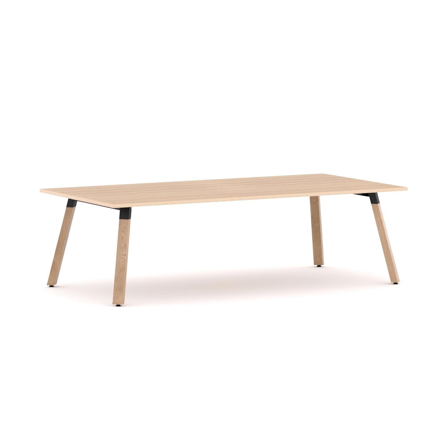 Plantation Boardroom Table 4 LegHousing, Oak Legs