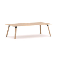 Plantation Boardroom Table 4 LegHousing, Oak Legs