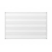 EverWrite Music Staff Porcelain Whiteboard