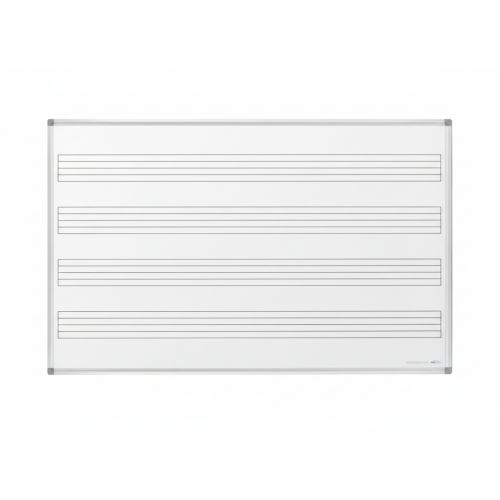 EverWrite Music Staff Porcelain Whiteboard