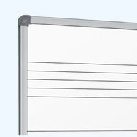 EverWrite Music Staff Porcelain Whiteboard