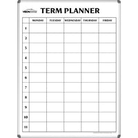 Vista Printed Magnetic Whiteboard Planner 1 Term